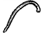 GM 14013610 Wheel Opening Molding, Front Passenger Side