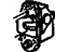 GM 16607518 Lock, Passenger Side