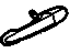 GM 15773794 Handle, Outside, Driver Side