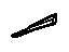GM 25902604 Rocker Molding Tape, Driver Side
