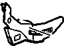 GM 15275190 Side Plate, Front Driver Side