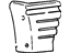 GM 16612761 Belt Molding, Front Outer Driver Side