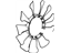 GM 15024813 Fan Blade