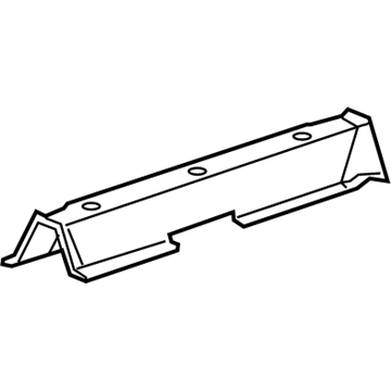 GM 23180887 Front Trim, Black Diamon, Rear