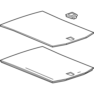 GM 23448569 Floor Cover, Rear
