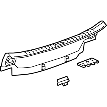 GM 22946238 Rear Panel Trim