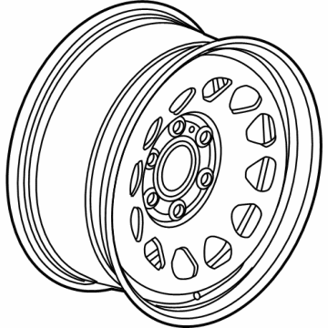 Chevy Silverado 1500 Spare Wheel - 84440192