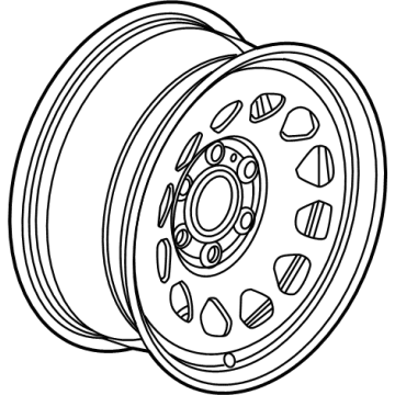 2021 Chevy Silverado 1500 Spare Wheel - 84440191