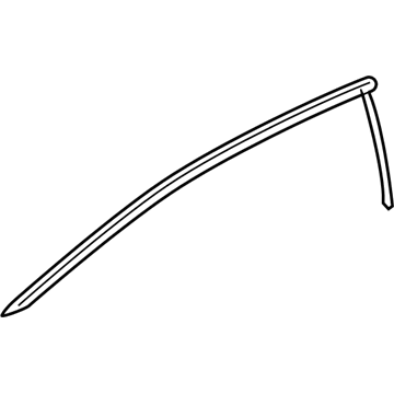 2008 Pontiac G6 Door Seal - 25920673