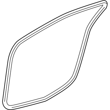 GM 25927470 Door Weatherstrip, Front