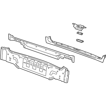 GM 21018525 Rear Body Panel