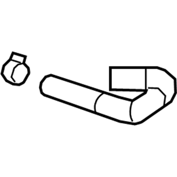 Cadillac Coolant Pipe - 23436686