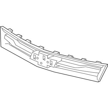 GM 42504846 Upper Grille, Front
