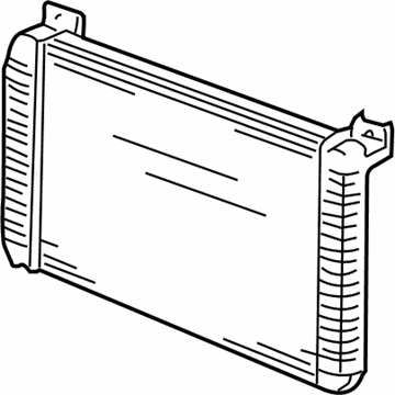 Chevy Silverado 2500 HD Radiator - 89019156