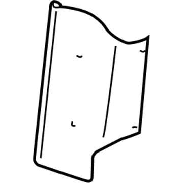 Cadillac 15773377 Baffle