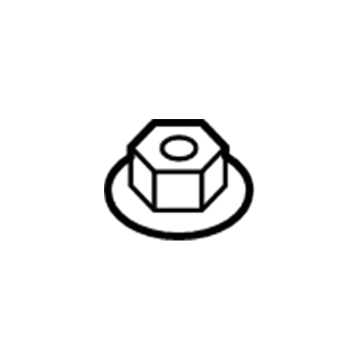 Chevy 11609411 Bracket Nut