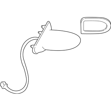 Pontiac Side View Mirrors - 25736330