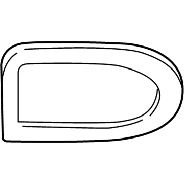 2004 Pontiac Bonneville Side View Mirrors - 12482406