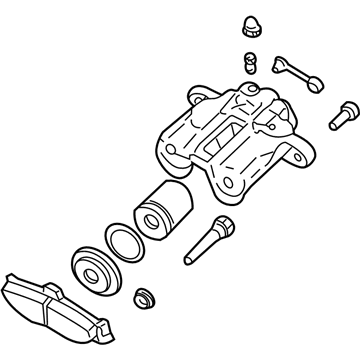 Cadillac SRX Brake Calipers - 89047677