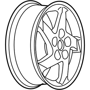 2008 Pontiac Grand Prix Spare Wheel - 9595953