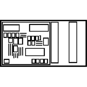 GM 25902309 Info Label, Rear