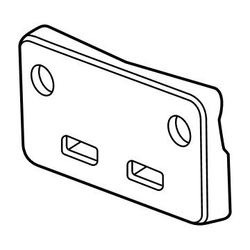 GM 84783131 License Bracket