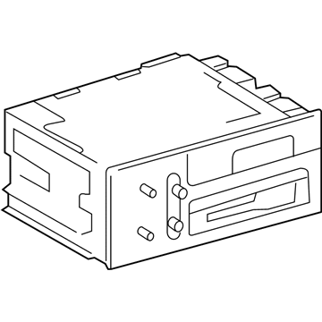 Chevy 10356164 Radio