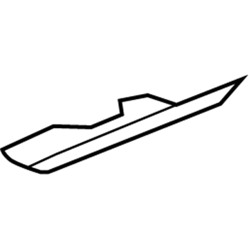 Chevy 23459703 Rear Floor Pan Reinforcement