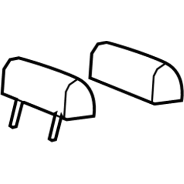 Cadillac 15827642 Headrest
