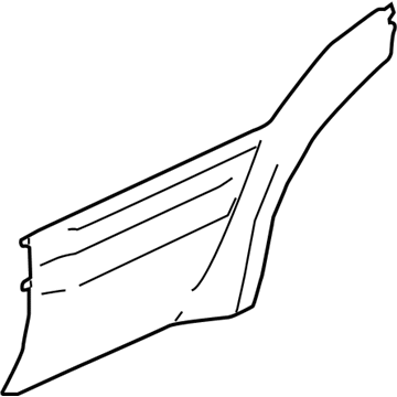 2004 Oldsmobile Bravada Door Moldings - 15185256