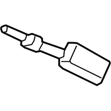 GM 23241172 Seat Belt Guide