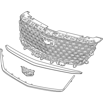 Cadillac 42861895 Grille Assembly
