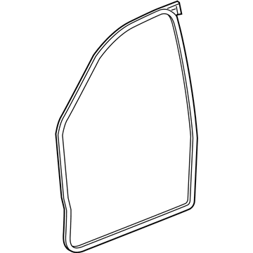 2020 Cadillac Escalade ESV Door Seal - 23277124