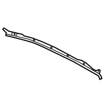GM 22888057 Front Weatherstrip, Passenger Side