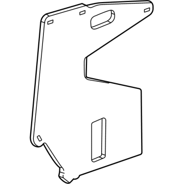 GM 84991901 Insulator, Inner Driver Side