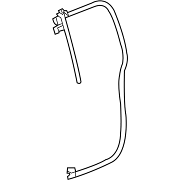 2012 GMC Canyon Door Seal - 15290820