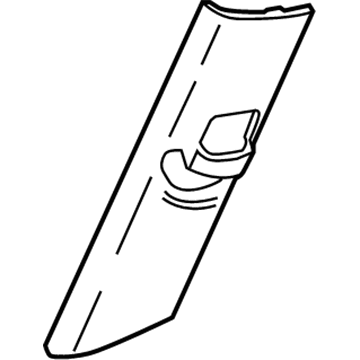 GM 42422874 Adjust Cover, Passenger Side