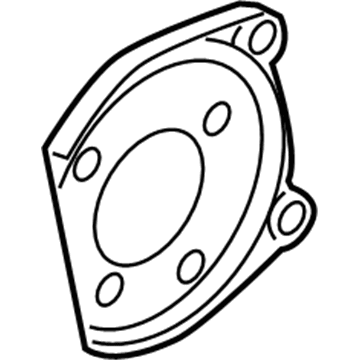 Saturn Brake Backing Plate - 13173018