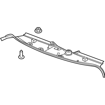 GM 23228740 Lower Trim, Black Diamon, Rear