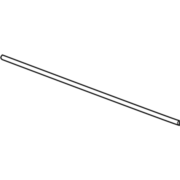 GM 22885769 Barrier, Jet Black, Passenger Side