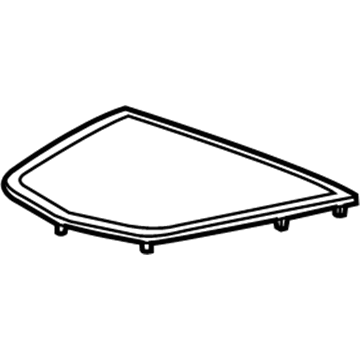 GM 22759726 Speaker Grille, Black