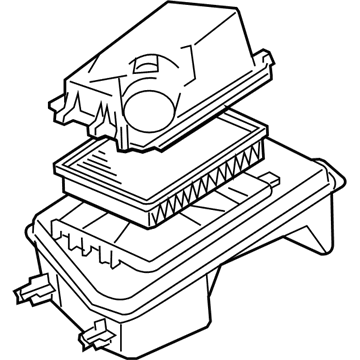 Chevy Malibu Air Filter - 89047813