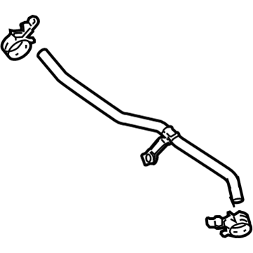 Cadillac CTS Radiator Hose - 25800335