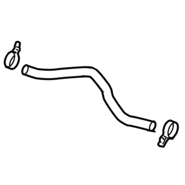 Cadillac SRX Radiator Hose - 89023445