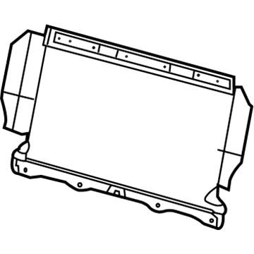 GM 88896775 Seat Back Frame, Rear