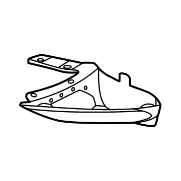 GM 85164108 Deflector, Front