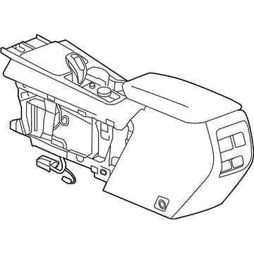 Cadillac Center Console Base - 84635120