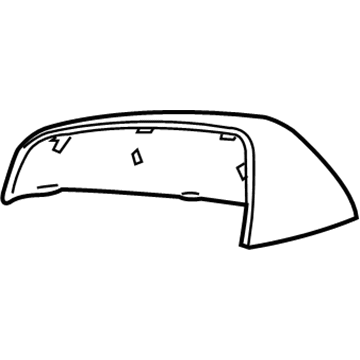 GM 20774504 Mirror Cover, Rear Driver Side