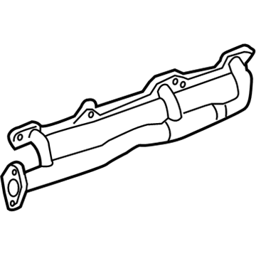 GM 12581953 Air Pipe, Passenger Side