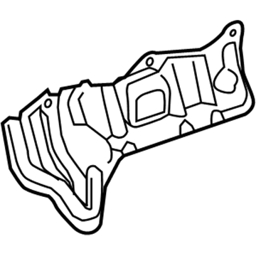 Chevy Malibu Exhaust Heat Shield - 12596566